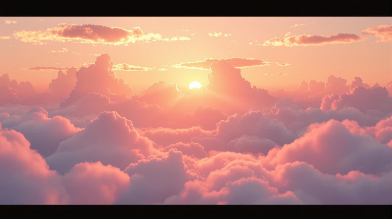 漫剧短剧 - 温暖晨光背景